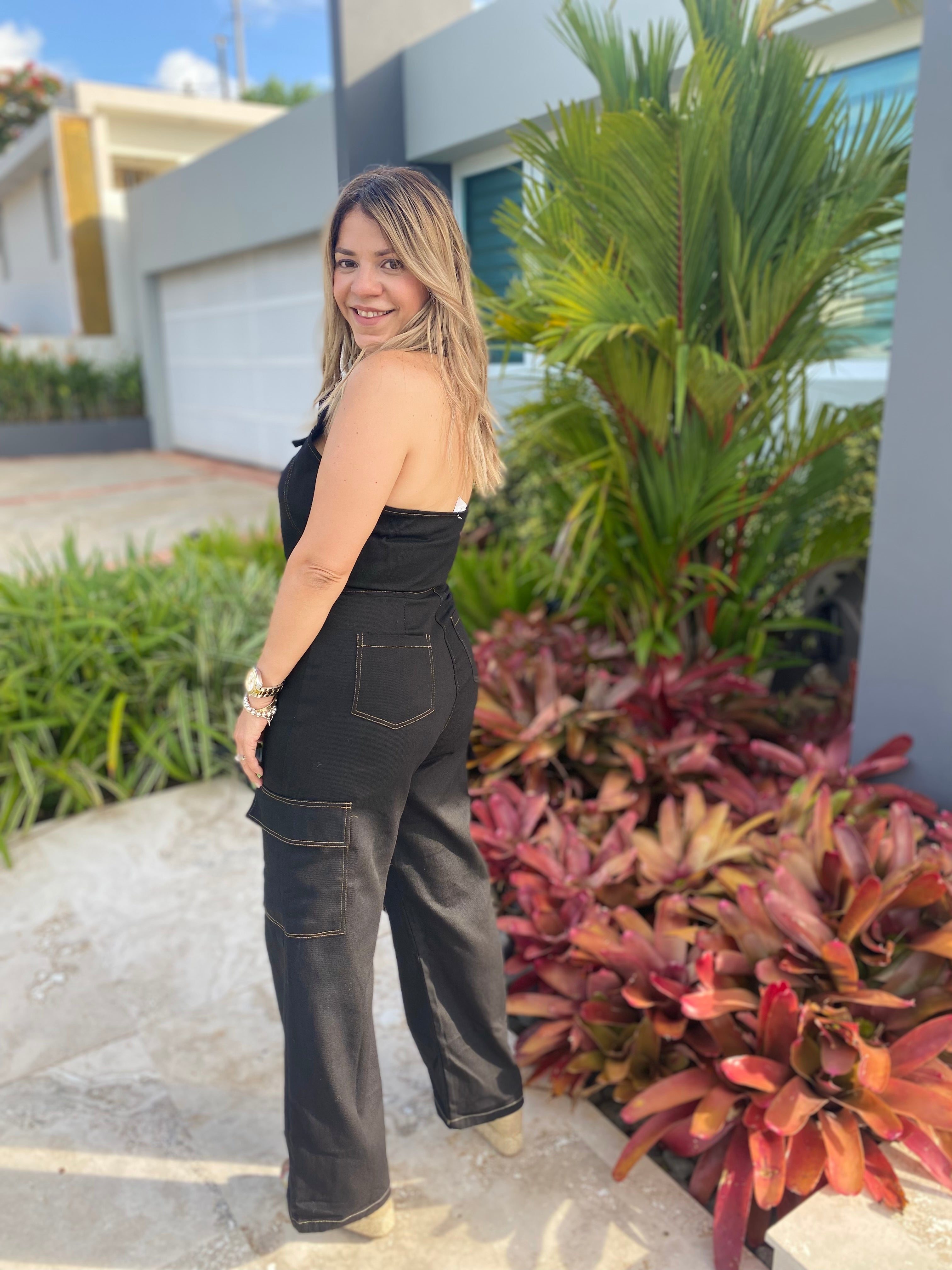 Serena Cargo Jumpsuit