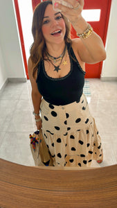 Jasmine Polka Dot Skirt