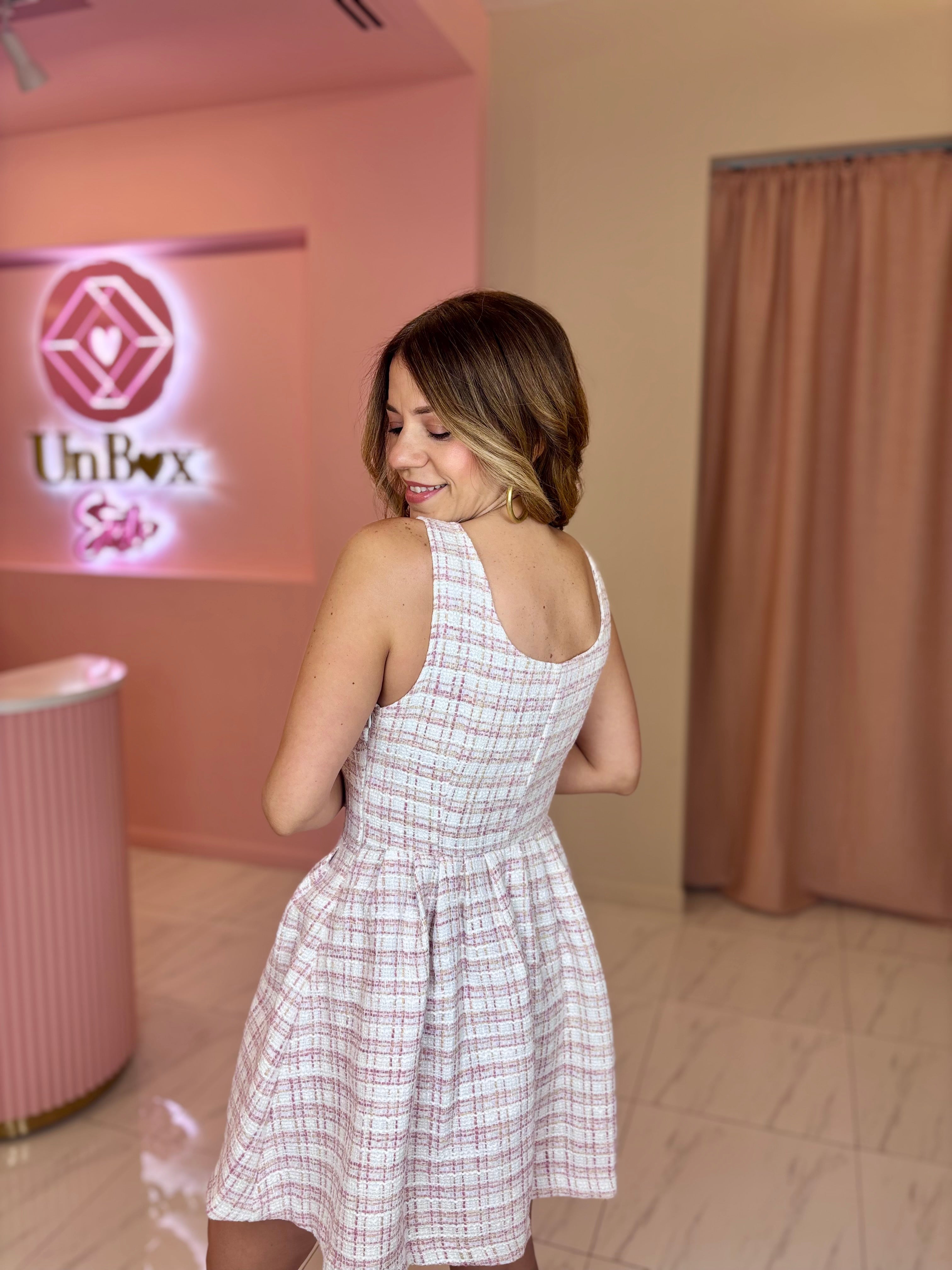 Rocio Tweed Dress