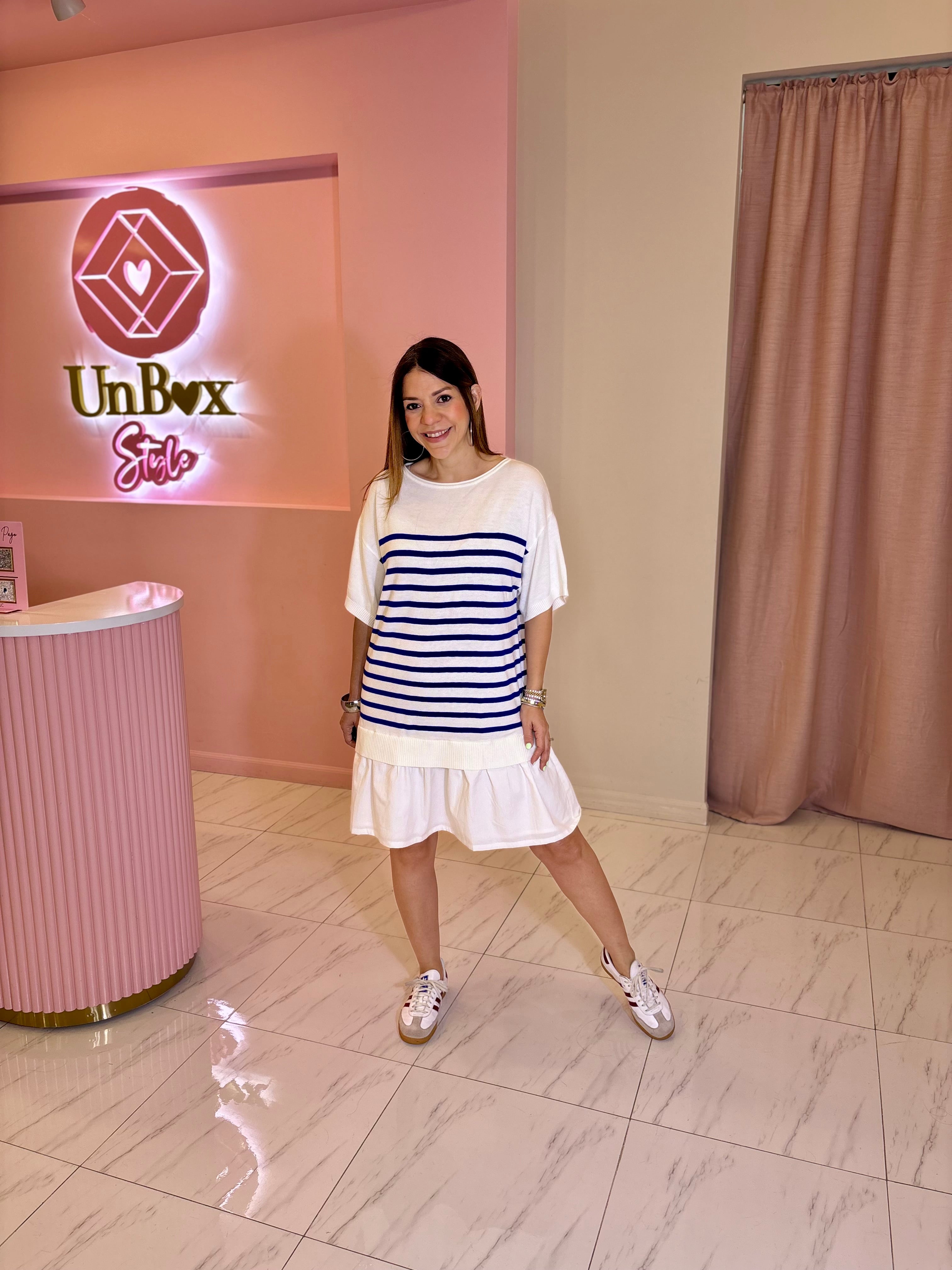 Sailor Shirt Dress