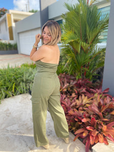 Serena Cargo Jumpsuit