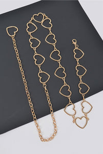 Heart Chain Belt