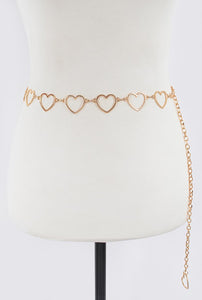 Heart Chain Belt