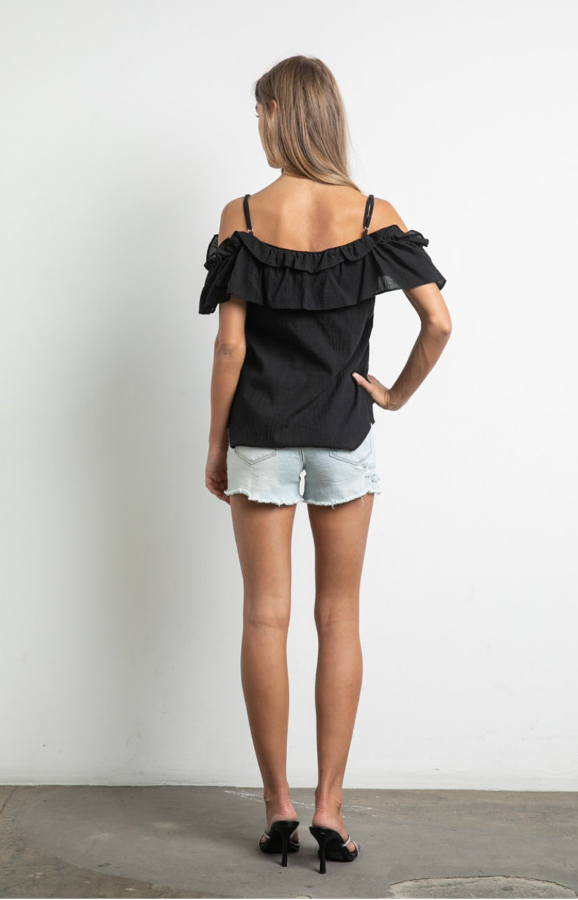 Antonia Black Top