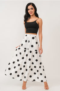 Jasmine Polka Dot Skirt