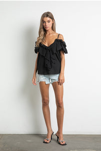 Antonia Black Top