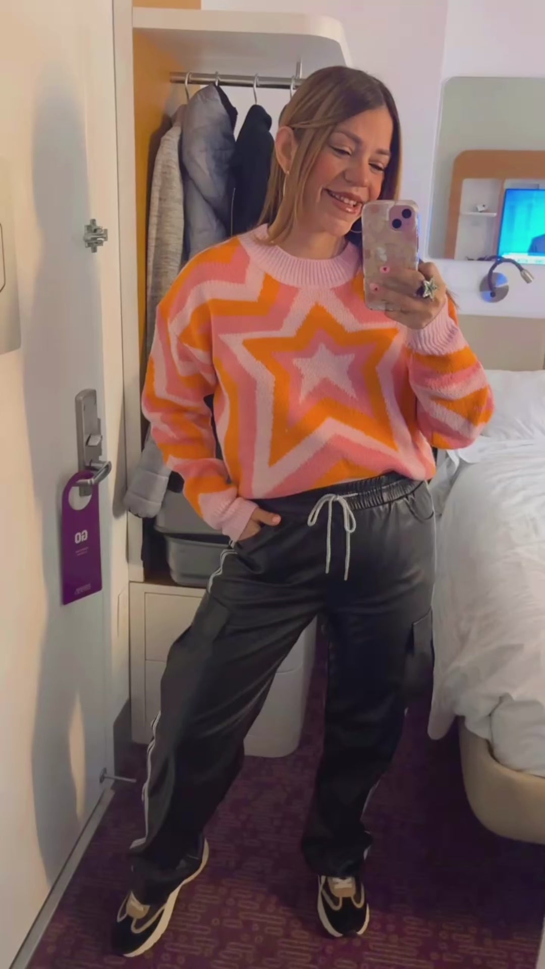 PU Track Pant