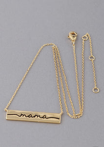 Mama Bar Necklace