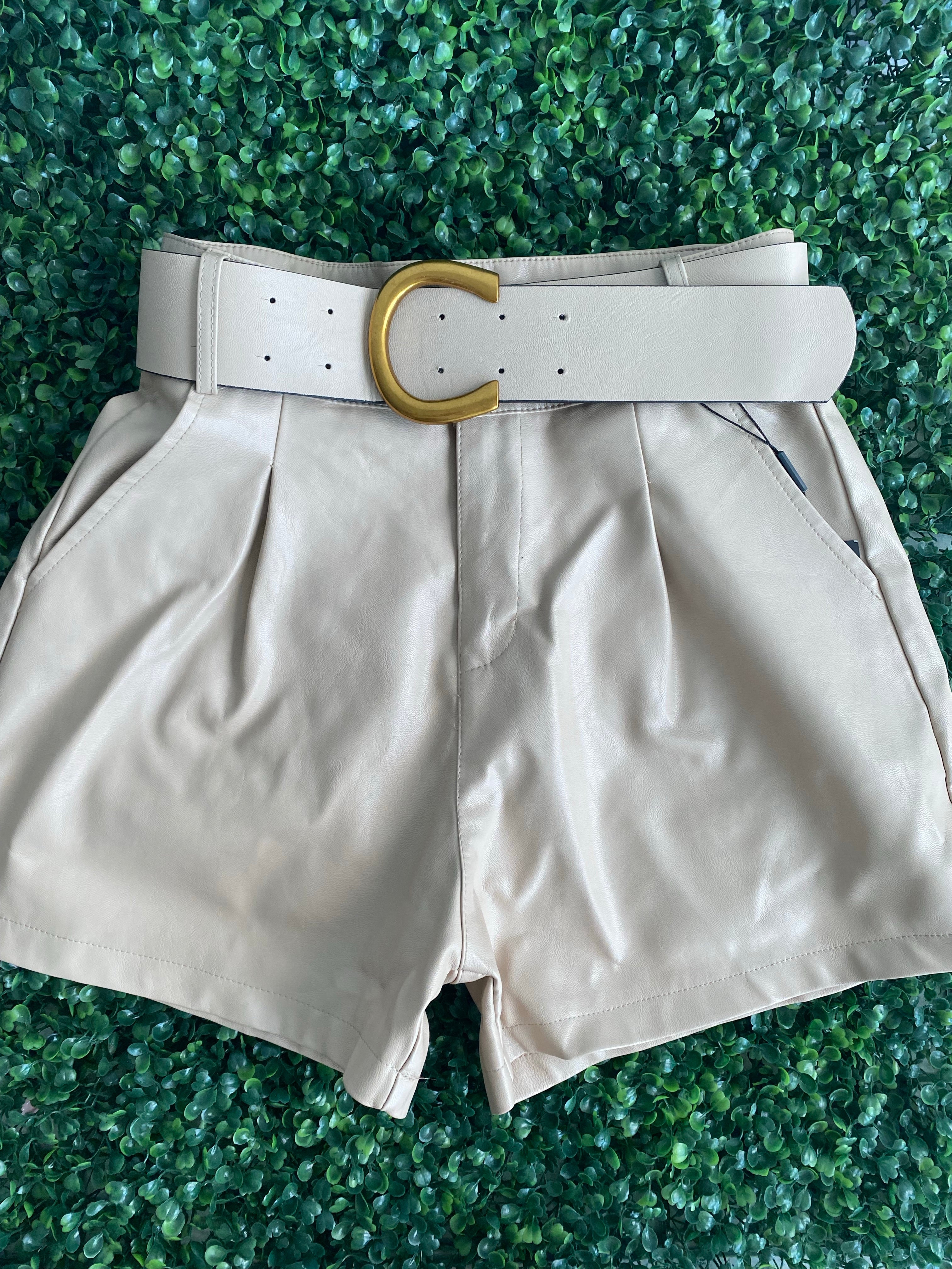 Lena Leather Short