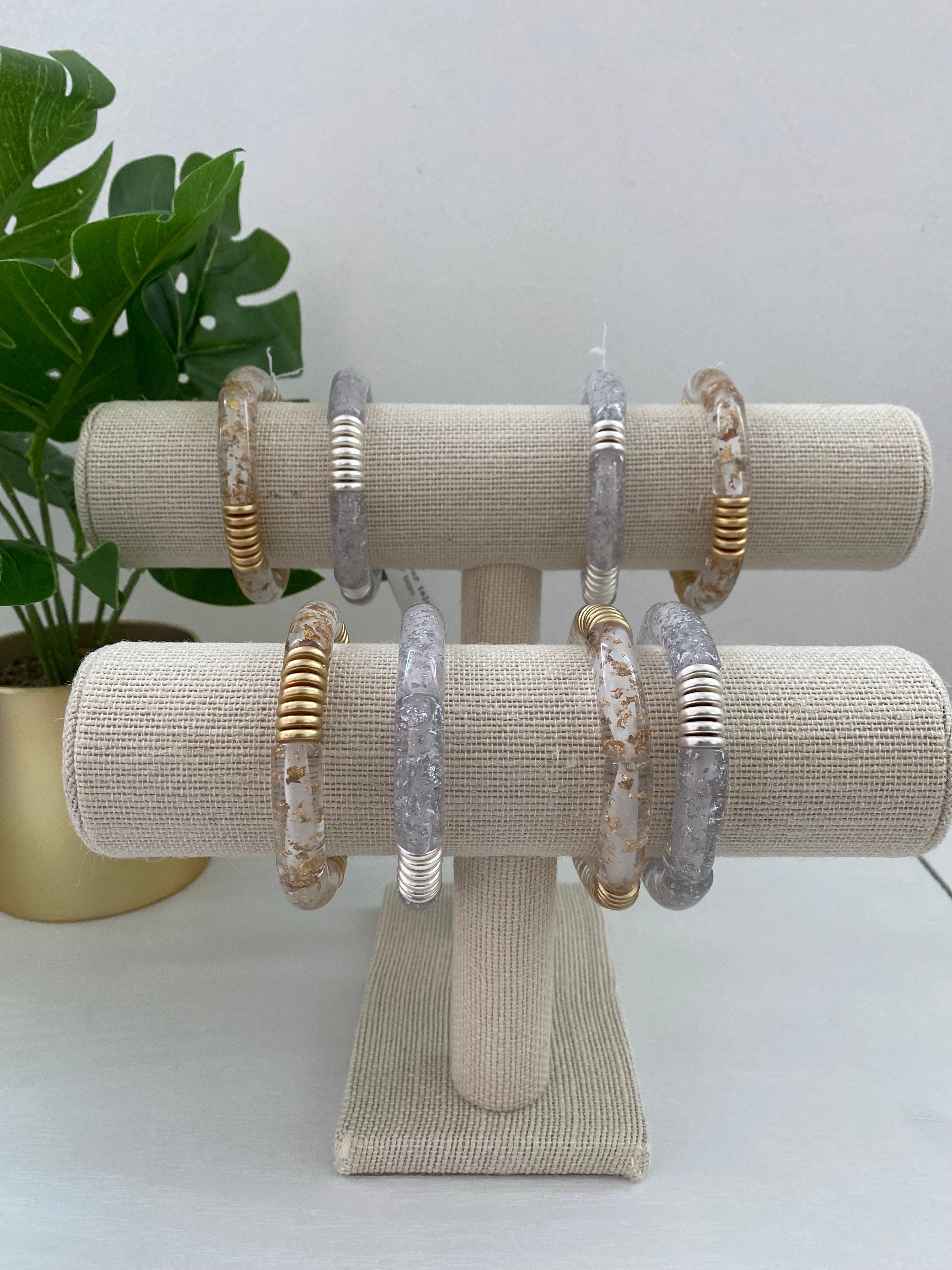 Elastic Clear Bracelets