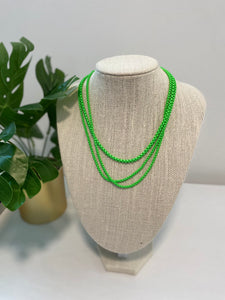 Neon Multi Chain Necklace